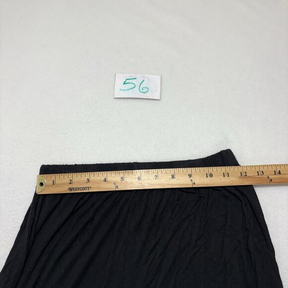 Fashion Nova Women's Medium Wide/Flared Leg Pants Black Stretch Funky Trousers - Picture 7 of 15